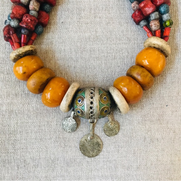 Amazing/Berber necklace, Morocco - Picture 10 of 15